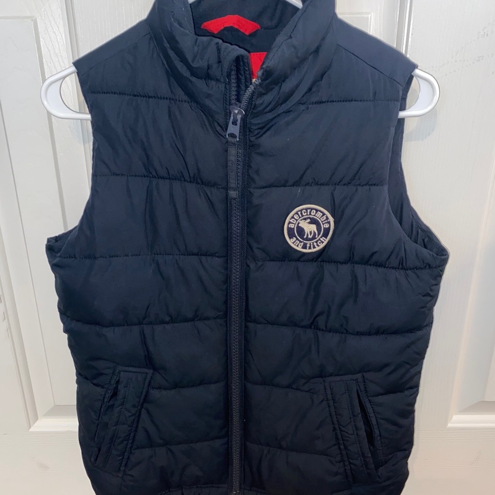 Abercrombie Kids Navy Lined Vest